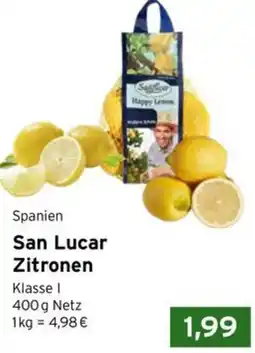 CAP Markt San Lucar Zitronen Angebot