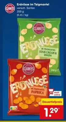 Netto Marken-Discount Erdnüsse im Teigmantel Angebot
