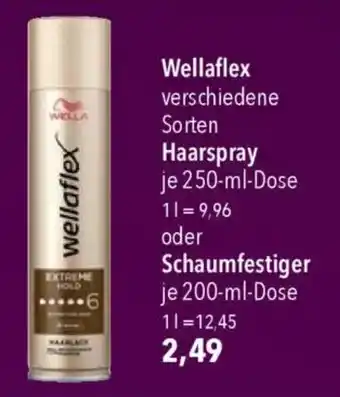 CITTI Markt WELLA Wellaflex Haarspray oder Schaumfestiger Angebot