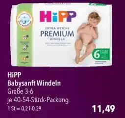 CITTI Markt HiPP Babysanft Windeln Angebot