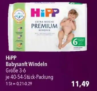 CITTI Markt HiPP Babysanft Windeln Angebot