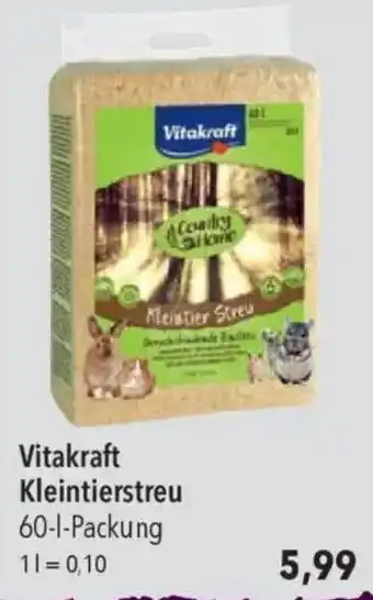 CITTI Markt Vitakraft Kleintier Streu Angebot