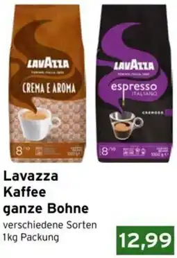 CAP Markt Lavazza Kaffee ganze Bohne Angebot