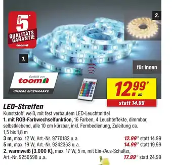 toom Baumarkt LED-Streifen Angebot
