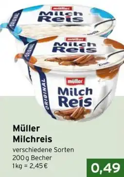 CAP Markt Müller Milchreis Angebot
