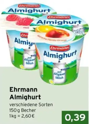 CAP Markt Ehrmann Almighurt Angebot