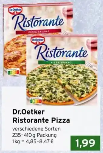 CAP Markt Dr. Oetker Ristorante Pizza Angebot