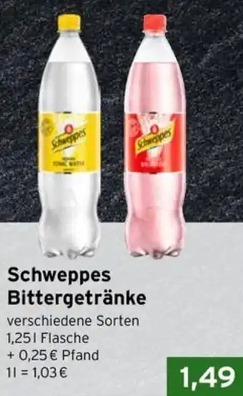 CAP Markt Schweppes Bittergetränke Angebot