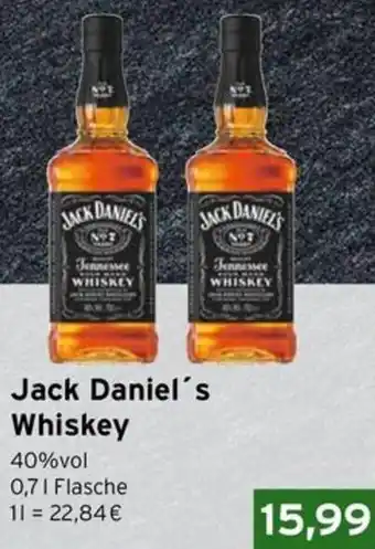 CAP Markt Jack Daniel's Whiskey Angebot