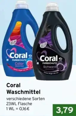 CAP Markt Coral Waschmittel Angebot