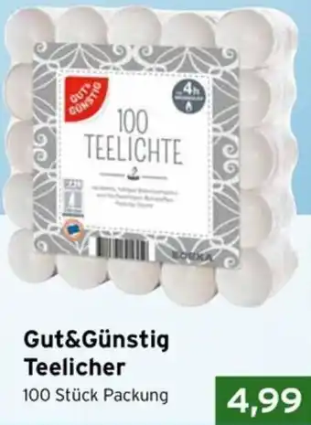 CAP Markt Gut&Günstig Teelicher Angebot