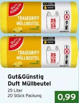 CAP Markt Gut&Günstig Duft Müllbeutel Angebot