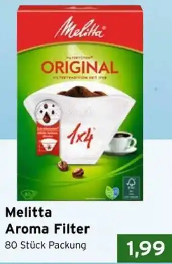 CAP Markt Melitta Aroma Filter Angebot
