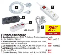 toom Baumarkt Strom im Innenbereich Angebot