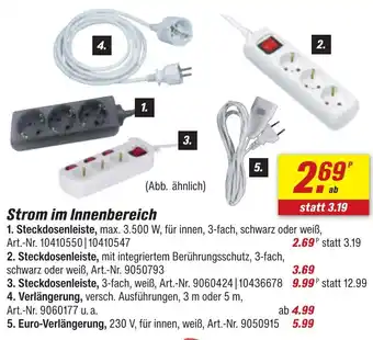 toom Baumarkt Strom im Innenbereich Angebot