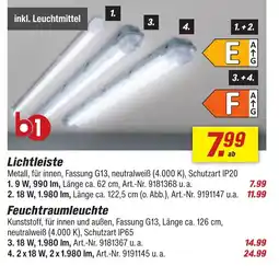 toom Baumarkt Feuchtraumleuchte Angebot
