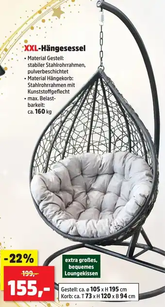 Thomas Philipps XXL-Hängesessel Angebot