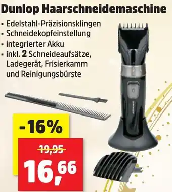Thomas Philipps Dunlop Haarschneidemaschine Angebot
