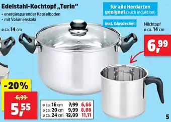 Thomas Philipps Edelstahl-Kochtopf ,,Turin" Angebot