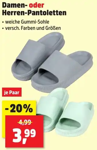 Thomas Philipps Damen oder Herren-Pantoletten Angebot