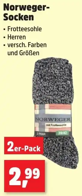 Thomas Philipps Norweger Socken Angebot