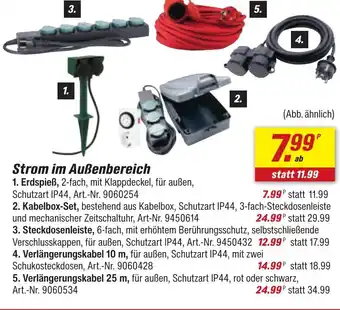 toom Baumarkt Strom im Außenbereich Angebot