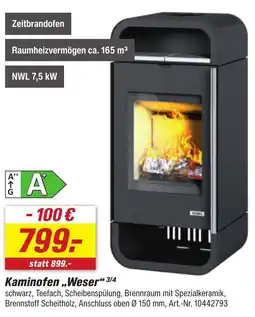 toom Baumarkt Kaminofen,,Weser" Angebot
