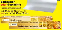 Thomas Philipps Backpapier oder Zuschnitte Angebot