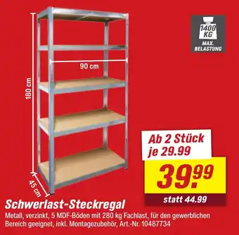 toom Baumarkt Schwerlast-Steckregal Angebot