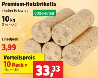 Thomas Philipps Premium-Holzbriketts Angebot