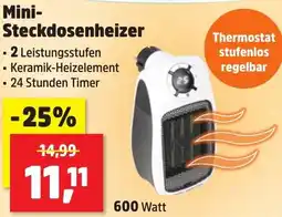 Thomas Philipps Mini Steckdosenheizer Angebot