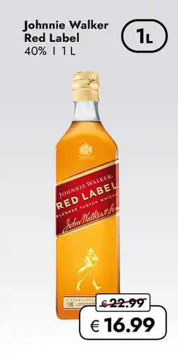 Travel Free Johnnie walker red label Angebot