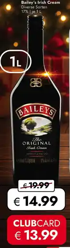 Travel Free Baileys irish cream Angebot