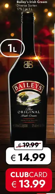 Travel Free Baileys irish cream Angebot