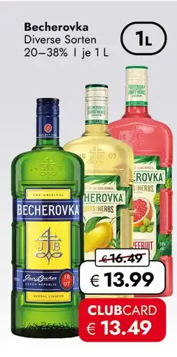 Travel Free Becherovka Angebot