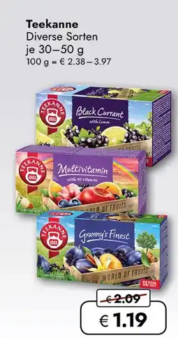 Travel Free Teekanne tee Angebot