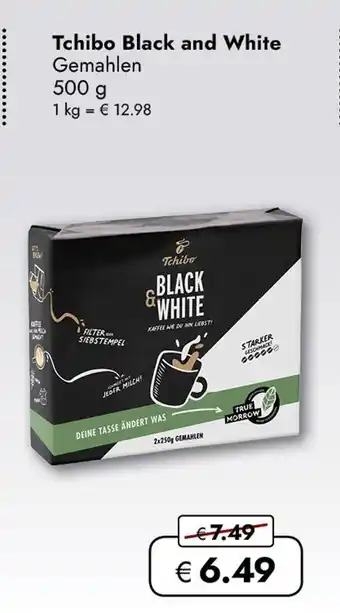 Travel Free Tchibo black and white Angebot