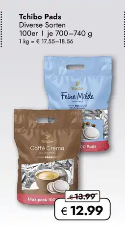 Travel Free Tchibo pads Angebot