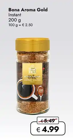Travel Free Bona aroma gold Angebot