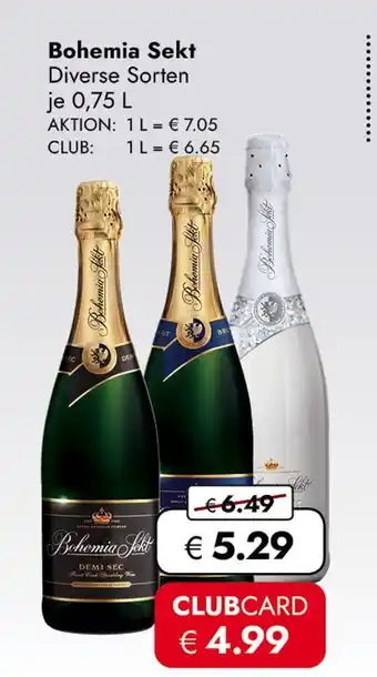 Travel Free Bohemia sekt sekt Angebot