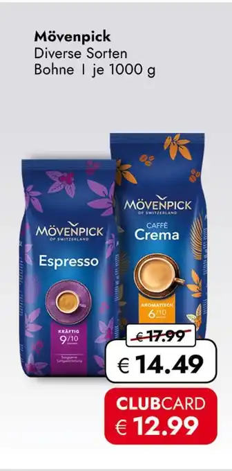 Travel Free Mövenpick kaffee Angebot