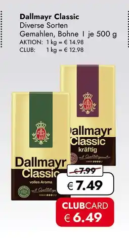 Travel Free Dallmayr kaffee classic Angebot