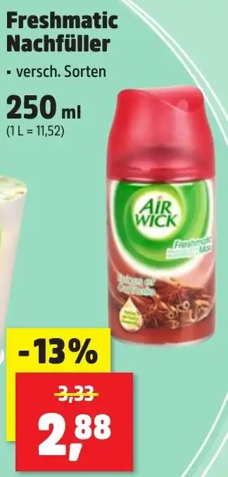 Thomas Philipps AIR WICK Freshmatic Nachfüller Angebot