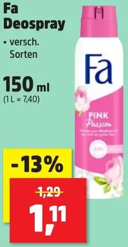Thomas Philipps Fa Deospray Angebot