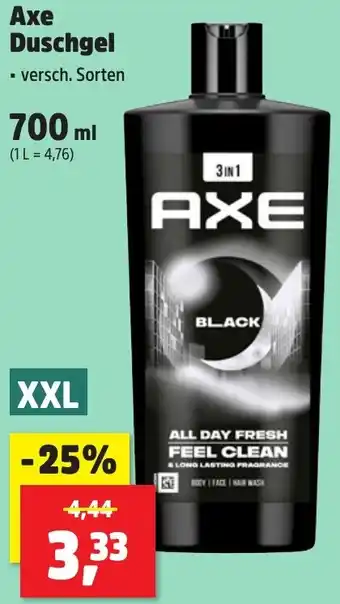 Thomas Philipps Axe Duschgel Angebot