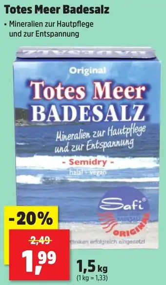 Thomas Philipps Totes Meer Badesalz Angebot
