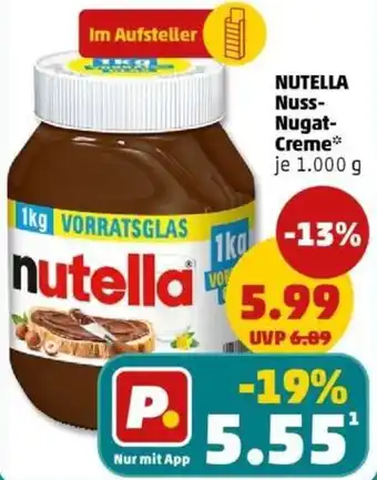 PENNY NUTELLA Nuss-Nugat-Creme Angebot