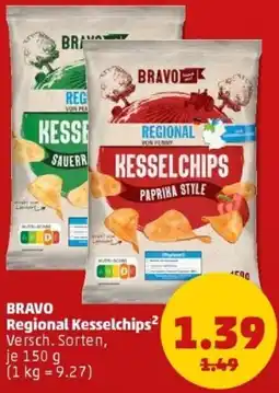 PENNY BRAVO Regional Kesselchips Angebot