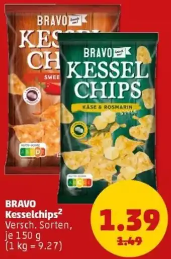 PENNY BRAVO Kesselchips Angebot