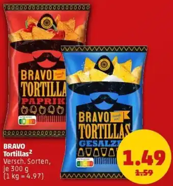 PENNY BRAVO Tortillas Angebot